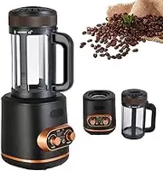 2200W Electric Coffee Roaster, 300g Full‑Automatic Household Coffee Bean Roaster Machine with15min-30min Timer & 0-250℃ Temp Adjustable Knob, for Cafe Shop Restaurant Office Home