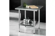 Cefito 760x760mm Stainless Steel Kitchen Bench 430
