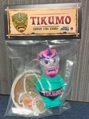 TIKUMO Tiki Sumo Holiday Teal colorway Sofubi from Japan