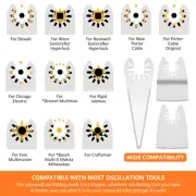 8Pcs Oscillating Tool Scraper Blades Professional Oscillating Scraper StKuH