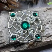 Celtic Brooch Scottish Irish Wiccan Pagan Ladies Pin