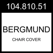 IKEA BERGMUND Chair Cover Gunnared Medium Gray 104.810.51