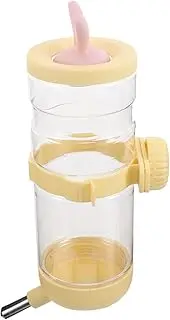 ORFOFE Hanging Drinking Fountain Water Bottles Water Bottle for Dog Crate Water Dispenser for Cats Large Capacity Feeder Attached Water Bottle for Dogs Drinking Water Feeder Plastic