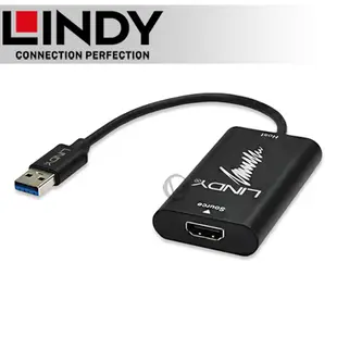 LINDY 林帝 HDMI to USB3.1 影像擷取器 (43235)