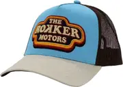 Rokker 70 s, cap , color: Light Blue/Dark Brown/Light Grey , size: One Size