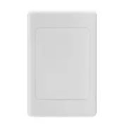 PRO2 Wall Plate Outlet Cover for Light Switch/Old Cuts/Powerpoint/Holes White