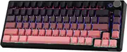 EPOMAKER HE75 Mechanical Keyboard with Changeable Knob Module, Wireless Gaming Keyboard with 4000mAh Battery, Hot-Swappable Gasket Keyboard with RGB Backlight for Mac/Win