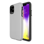 For iPhone 11 Case Armour Shockproof Strong Protective Light Slim Cover, Silver