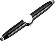 Fidget Pen Spinner Pen with LED Light Multi Functional Anxiety Pen Help Stress Reducer Thinking Ballpoint Pen for Business Adults Students Kids