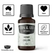 10ml Hemp seed oil + 4 terpenes pain relief anxiety arthritis inflammation