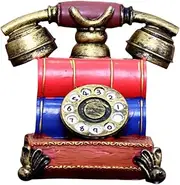 CORHAD Vintage Telephone Model Antique Telephone Plaything for Interactive for Cognitive Development for Home Office and Party Decoration