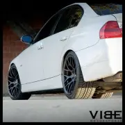 19" AVANT GARDE M359 BLACK CONCAVE WHEELS RIMS FITS BMW F30 320 328 335 SEDAN (for: BMW)