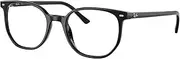 [Ray-Ban] RX5397F Eyeglasses Bundle: RX 5397F ELLIOT 2000 Elliot Black and Universal Anti-slip Silicone Leash, Elliot Black