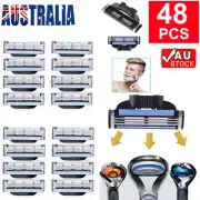 Replacement 3 Blades For Gillette MACH 3 Razor Shaving Trimmer Refill Cartridges