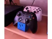Microsoft Xbox One Controller Stand Organizer Display Case with Xbox Logo Desk