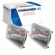 2 pc Wagner BriteLite Low Beam Headlight Bulbs for 1980-1989 Volkswagen px (for: Volkswagen)