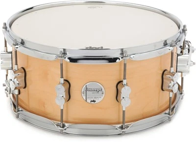 PDP Concept Maple Snare Drum - 6.5 inches x 14 inches, Natural Lacquer