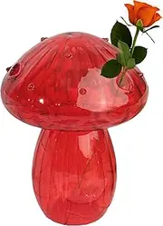 Flower Vase | Decorative Flower Propagation Vase - Floral Planter Table Decor for Indoor Room Shelf Windowsill Bathroom Living Room Bedroom Office Farmhouse Party