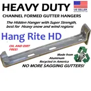 6 inch Hangrite clip style hidden gutter hanger bracket 50 hangers pack