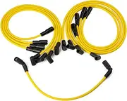 LESANGBAIHUODIAN 9pcs/Set High Performance Spark Plug Wire 96646 2X1197 1996-2002 Fit for Cadillac Fit for Chevrolet Fit for GMC V8 5.7L 86646 Vehicles Part