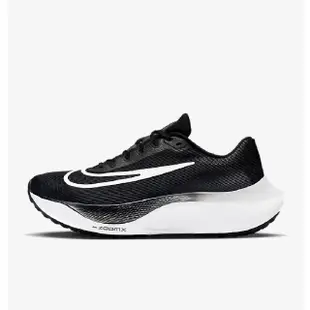 【NIKE 耐吉】ZOOM FLY 5 男運動慢跑鞋-黑白(DM8968001)