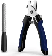 Dog Toe Nail Clippers For Large Dogs Professional Heavy Duty With Safety Guard #