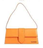 JACQUEMUS Baguette Bag In Mandarin Color