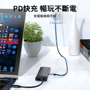 【Nil】Type-C HUB 七合一多功能擴展塢 PD充電 USB-C轉換器 HDMI轉接器 USB3.0集線器