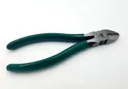 SK Tools 15016 6.25" Long Diagonal Cutting Cutter Green Grip Pilers -