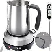 New Candle Making Kit with Hot Plate Candle Making Supplies with Wax Melting Pot
