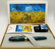 VINSCONTI VAN GOGH WHEATFIELD WITH CROWS FOUNTAIN PEN M NIB NEW IN BOX