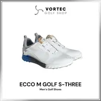 在飛比找蝦皮購物優惠-Ecco M Golf S-THREE 男士高爾夫鞋