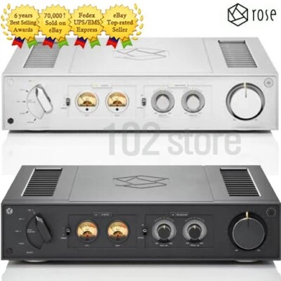 HiFi Rose RA280 Integrated Amplifier Top-notch Master 50/60Hz amp (Silver/Black)
