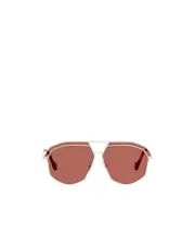 Logo logo sunglasses 60 Brown