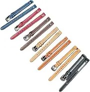 [NVGVCMLBAA] 8mm Needle Buckle Soft Comfortable Womens Fashion Leather Watchband Fit For Fossil ES3861 3269 Bracelet Replace Accessories