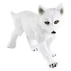 Arctic Wolf Model Various Decoration Wolf Figurine Model Desktop Decoration