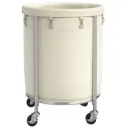 ELYKEN Laundry Basket with Wheels 170L Rolling Laundry Hamper with Removable ...