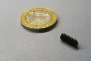 Alloy Steel Set Screws, Cone Point, 6-32 x 3/8" Length, 50 Pieces