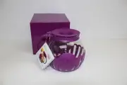 Micro-Pop Microwave Popcorn Popper with Temperature Safe Glass 3in1 Purple