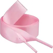 [Endoto] 2CM Ribbon Laces for Adidas Samba Shoes Wide Flat Satin Shoelaces Strings for Sneakers