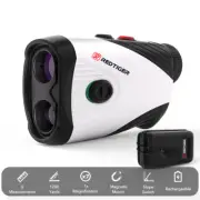 REDTIGER Golf Rangefinder Slope, 1200 Yards 7X Laser Range Finder, USB Charging