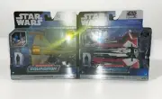Micro Galaxy Squadron series 7 Marrok's Fiend Fighter & Maul Nightbrother bundl