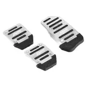 Easy Installation Thick Car Pedal Delicate Accessories Accelerator silver
