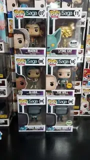 Saga Funko Pop!s #07 #11 #08 #10 #09 - BAM ECCC B&N Exclusive Chase