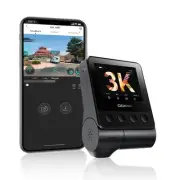 Dash Cam Front, 1944P Car Camera with Sensor, Wi-Fi & App, Car Dashboard Came...