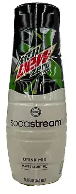Sodastream Zero Sugar Mt Dew Beverage Mix 14.9 oz Soda Stream Mountain Dew