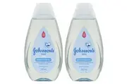 6x Johnson's Baby Children's Gentle Cleansing Bath Soap Free Liquid Bottle 200ml