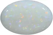 [PARI SALES] 15.25 Ratti 14.00 Carat Opal Stone Certified Natural White Oval Shape Astrological Australian Opal Loose Gemstone, Loose Gemstone, Opal, Loose Gemstone, Opal