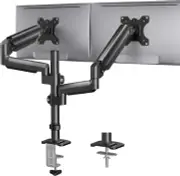 Dual Monitor Mount up to 32 Inches Screens, Taller Monitor Stand Hold 19.8Lbs, D