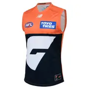 Men's AFL GWS Giants Football Club 2025 Replica Home Jersey
